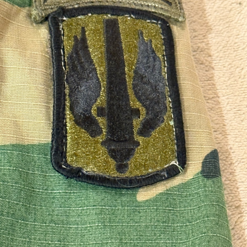 Authentic Military Field Jacket Olive Camo Drab Utility Coat - Picture 7 of 8